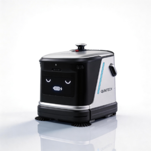 Commercial cleaning robot