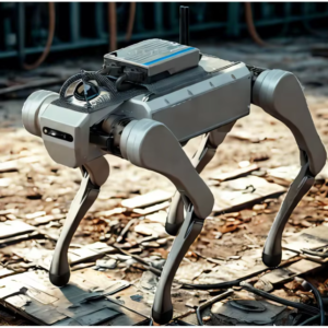 Intelligent Navigation Security Robot Dog With Depth Camera LiDAR for Outdoor Industrial Inspection Security Patrol